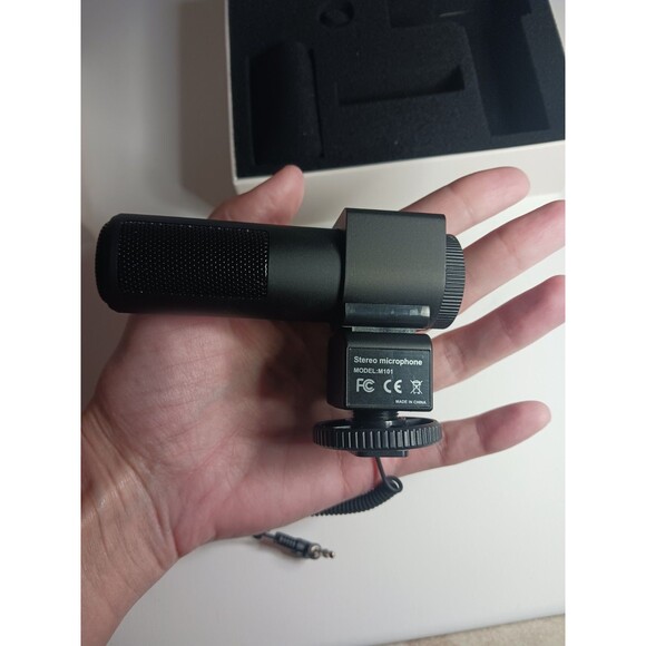 Stereo Microphone Condenser Video Recording for Canon Nikon Sony and Other - Picture 3 of 7